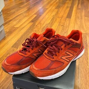 Men's New Balance 990 V5 Molten Lava